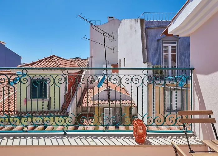 Cozy In Historic Center With Terrace Lejlighed Lisboa